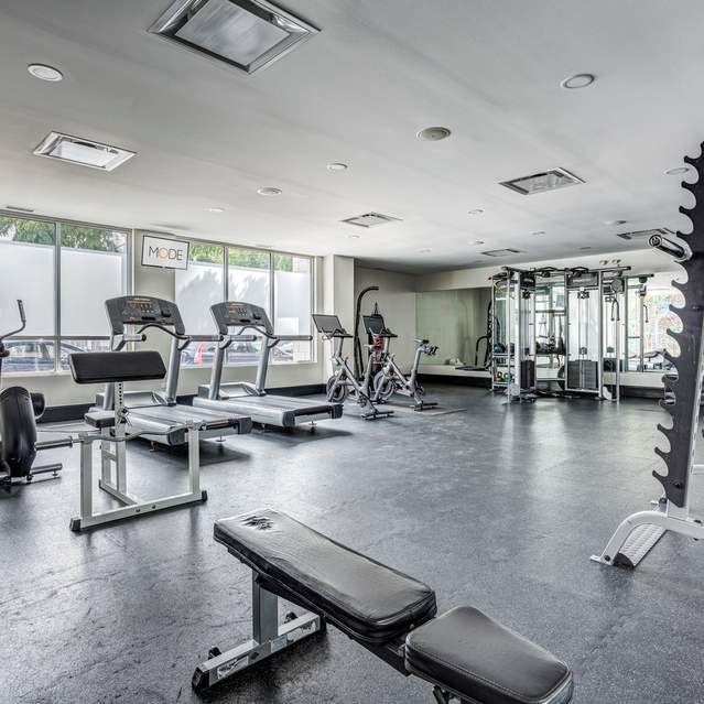 Mode Logan Square - Community Gym With Complete Equipment