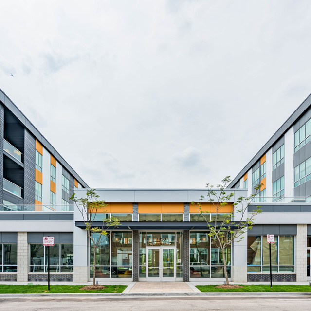 Mode Logan Square - Main Entrance Front View